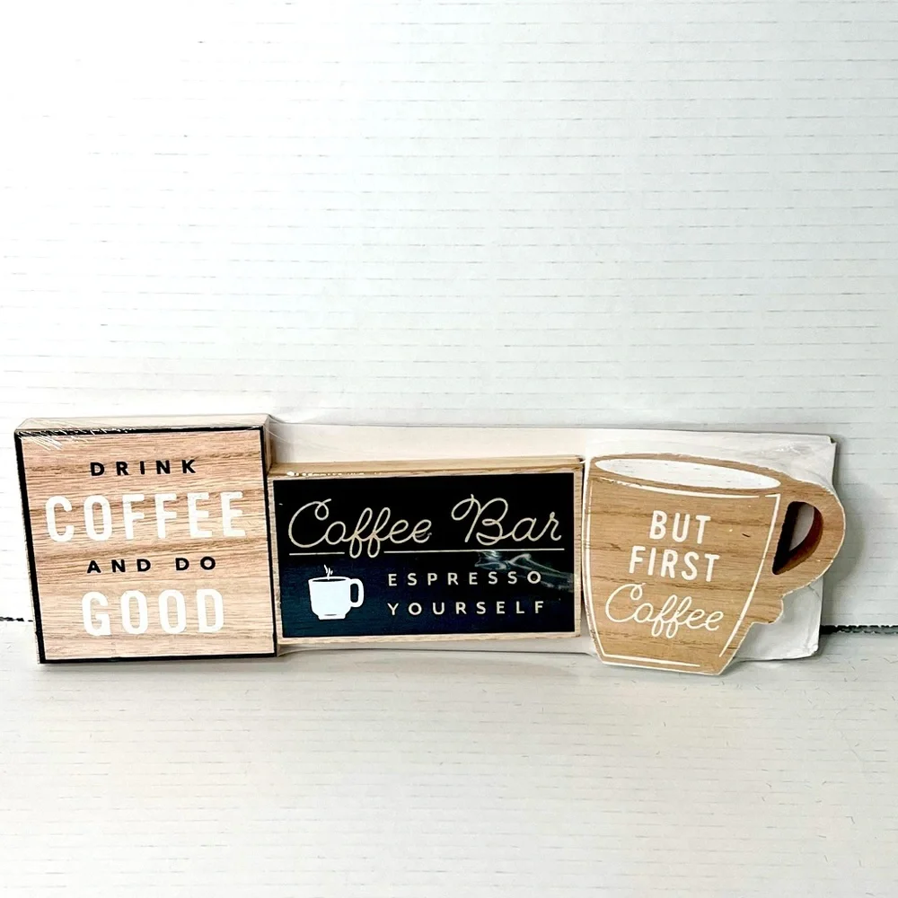 Target Coffee Bar Mini Signs